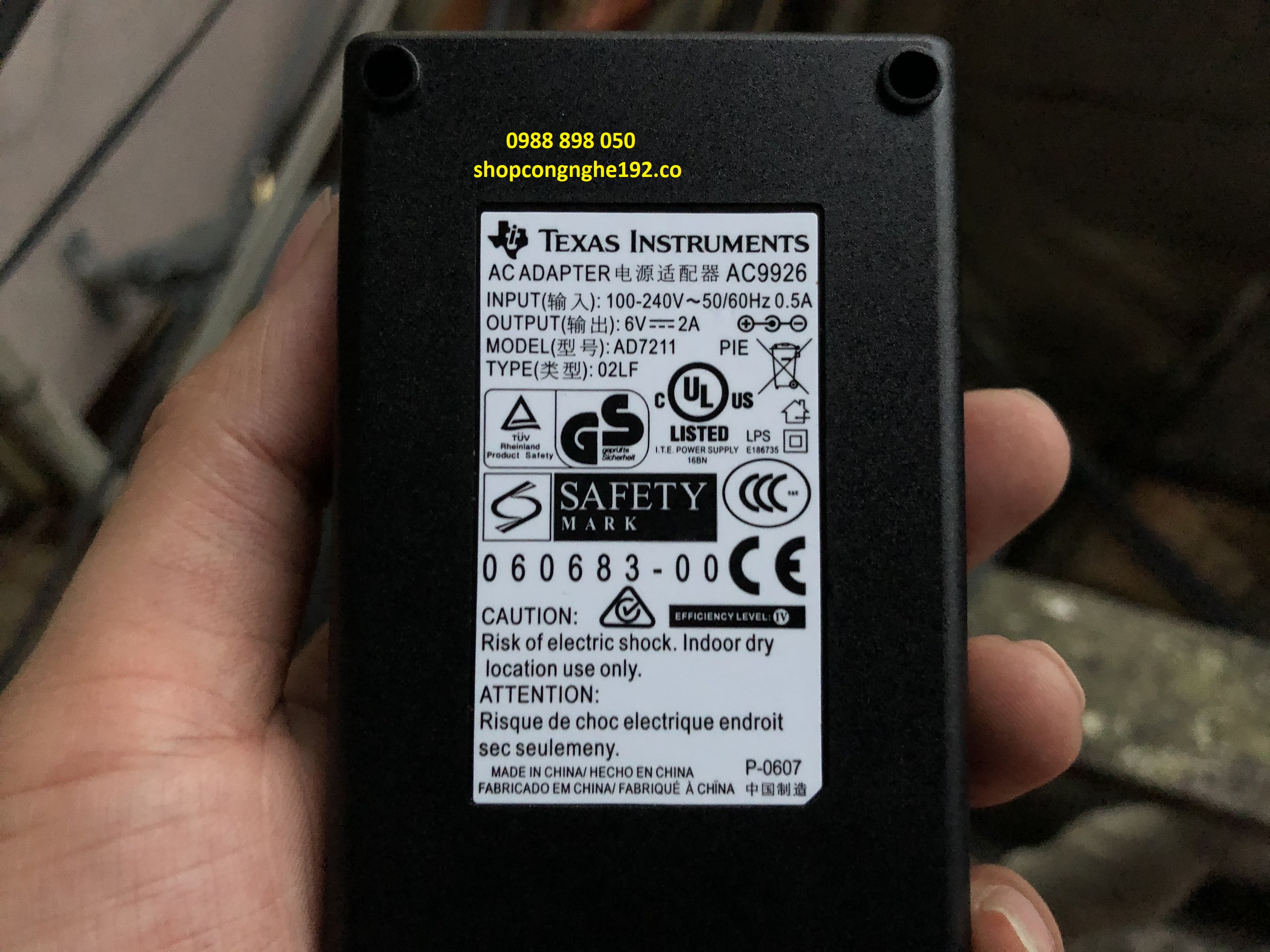 Bộ nguồn 6v 2a hàng cao cấp