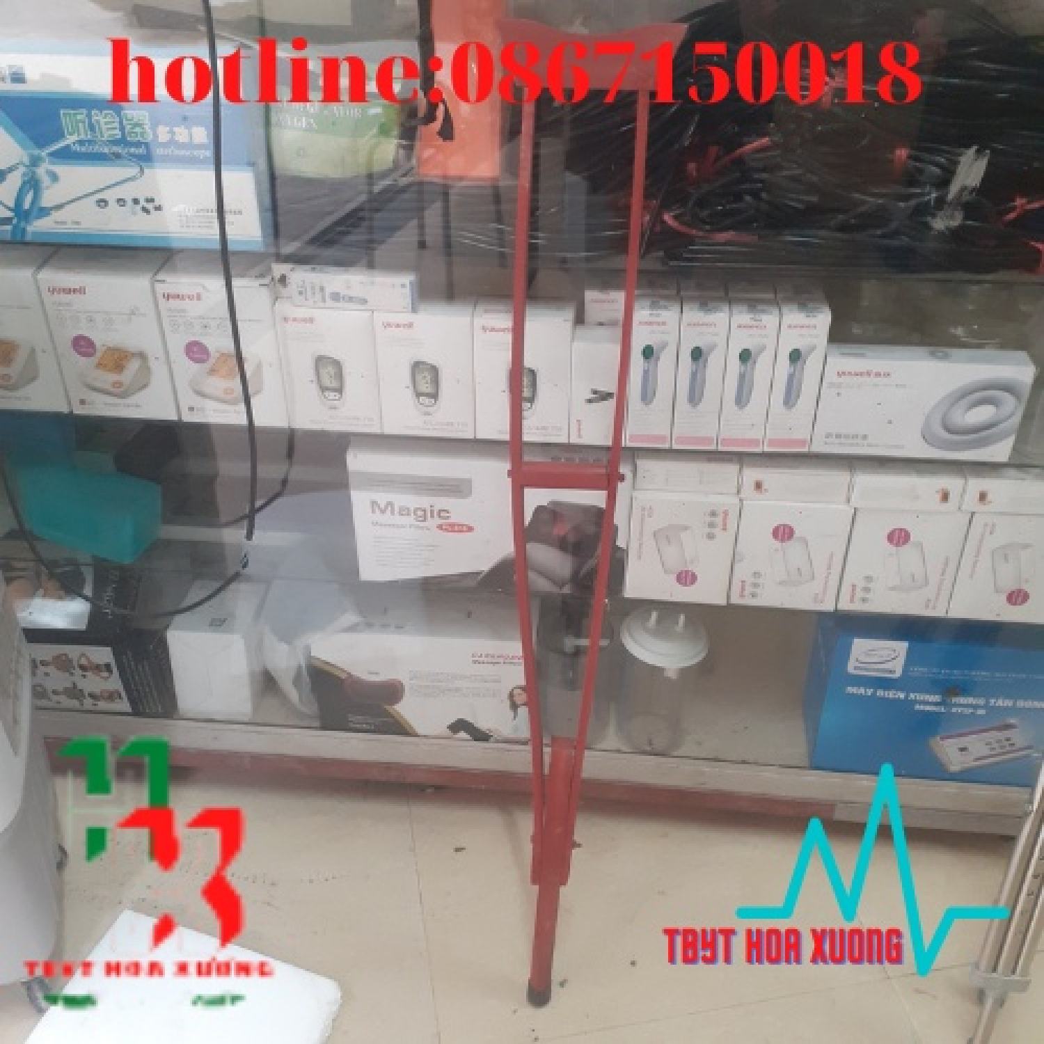 Nạng Gỗ - Nạng Chống ƞách Bằng Gỗ