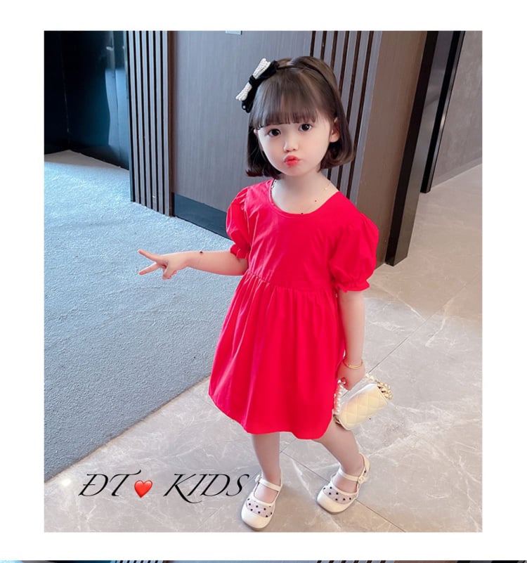 Váy thô giấy cao cấp siêu xinh cho bé gái