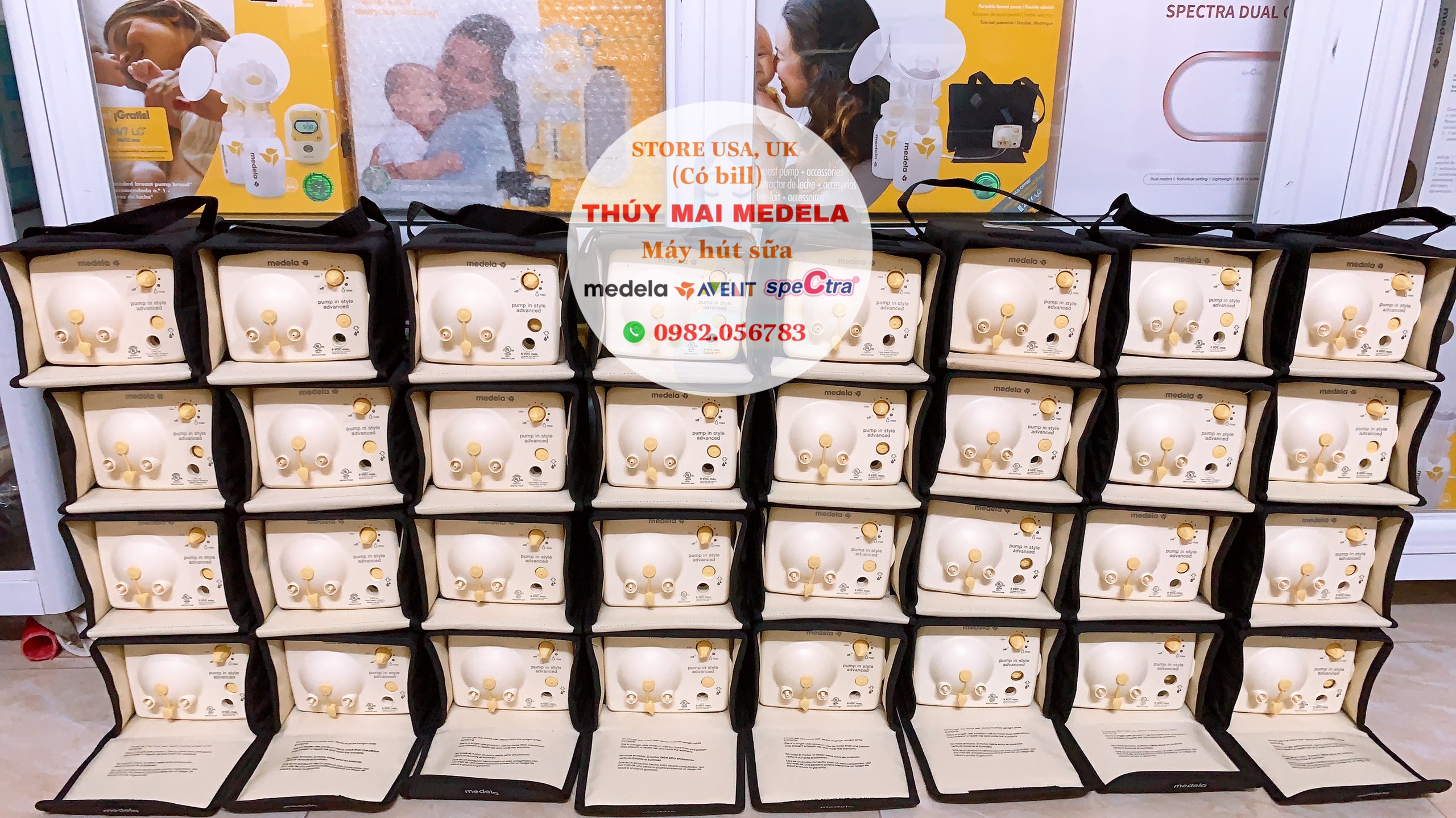 Máy hút sữa Medela Pump rút gọn [Hàng USA]