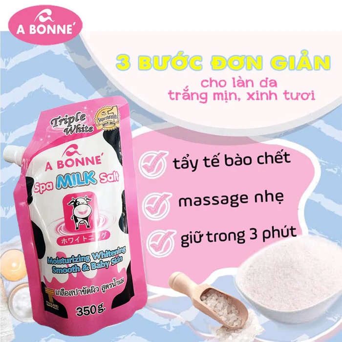 A Bonne’ Spa Milk Salt 350g