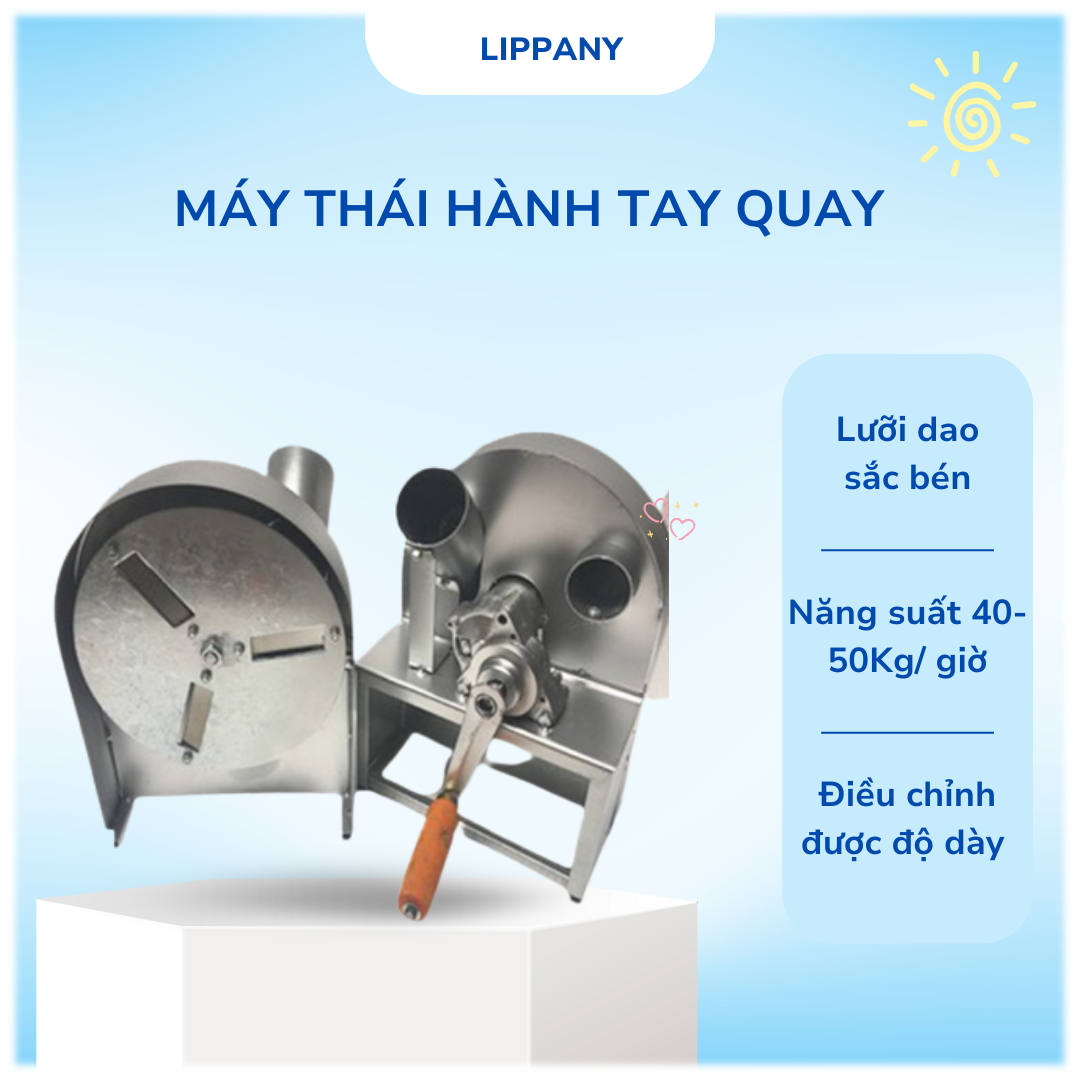 Máy Thái Hành Tỏi Đa Năng Siêu Tiện Lợi - TẶNG KÈM 3 LƯỠI DAO