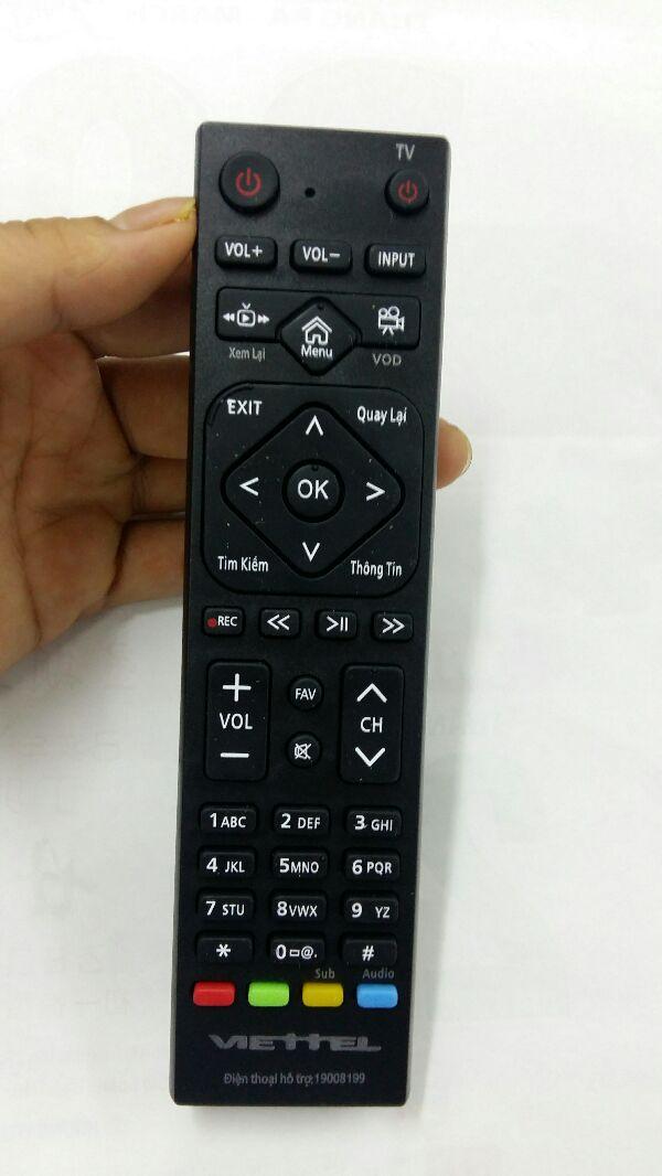 [HCM]Điều khiển VIETTEL - REMOTE VIETTEL - sử dụng cho đầu thu Viettel