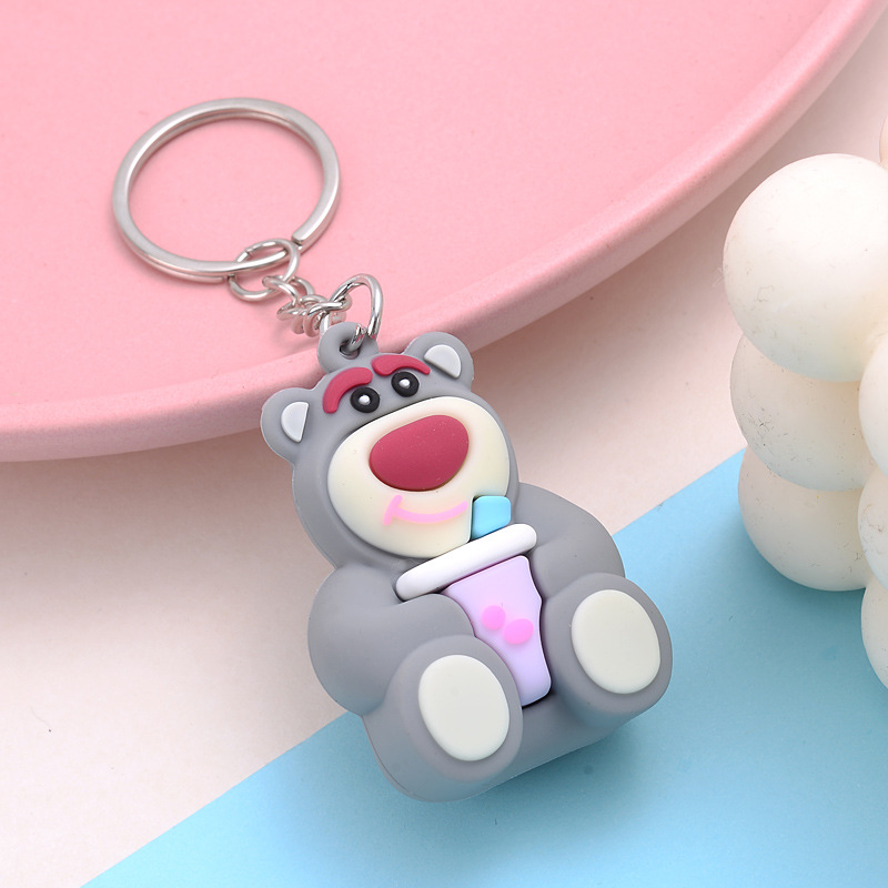 Móc khóa Gấu trà sữa cute MK23