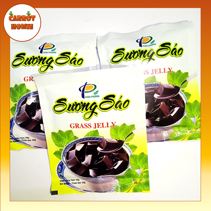 03 gói bột sương sáo đen 50g