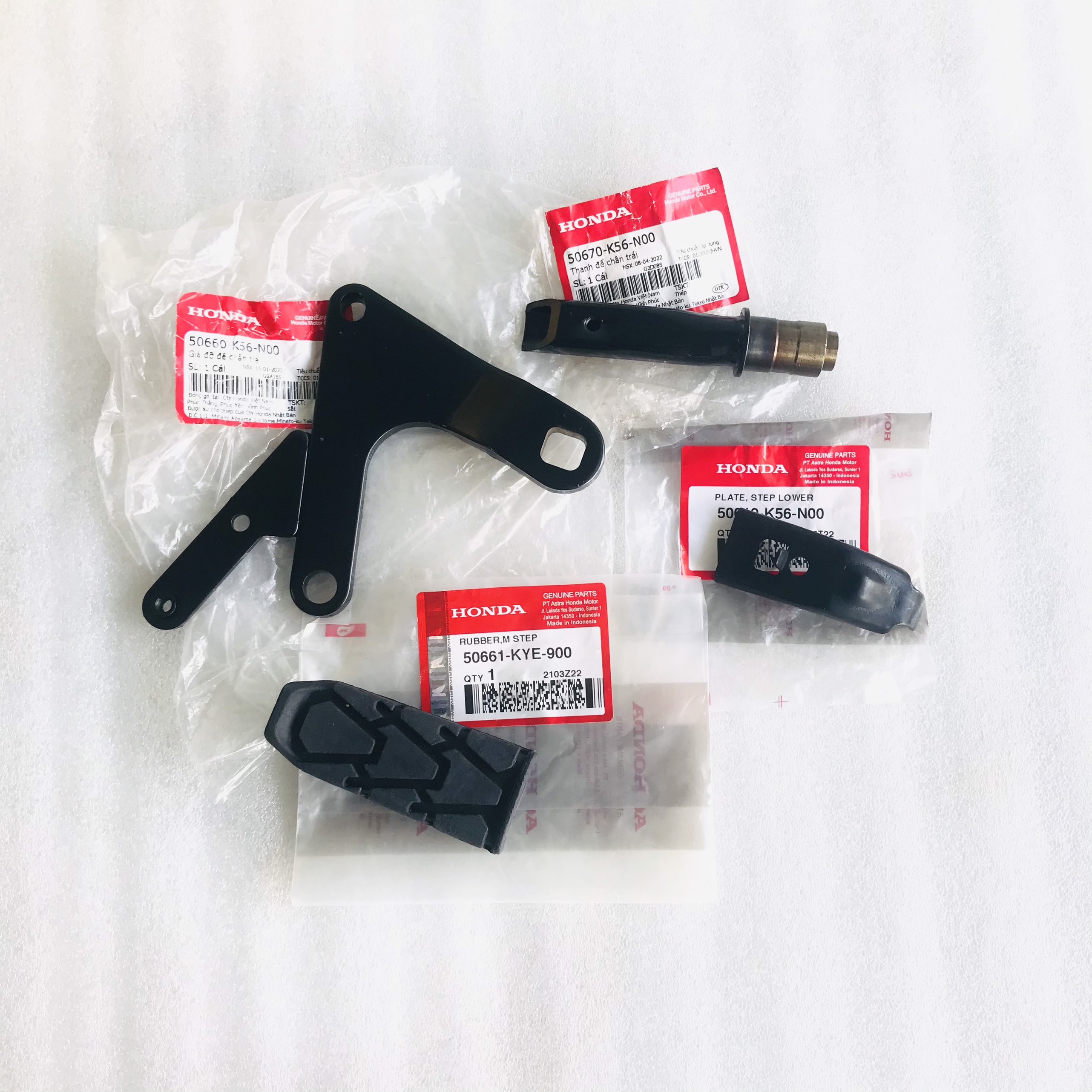 Bộ gác chân trước sonic 150 - winner v1 zin honda