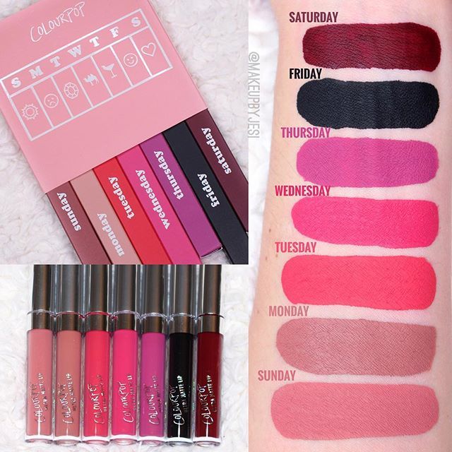 Son kem Colourpop dòng Ultra Matte Lip (siêu lì)