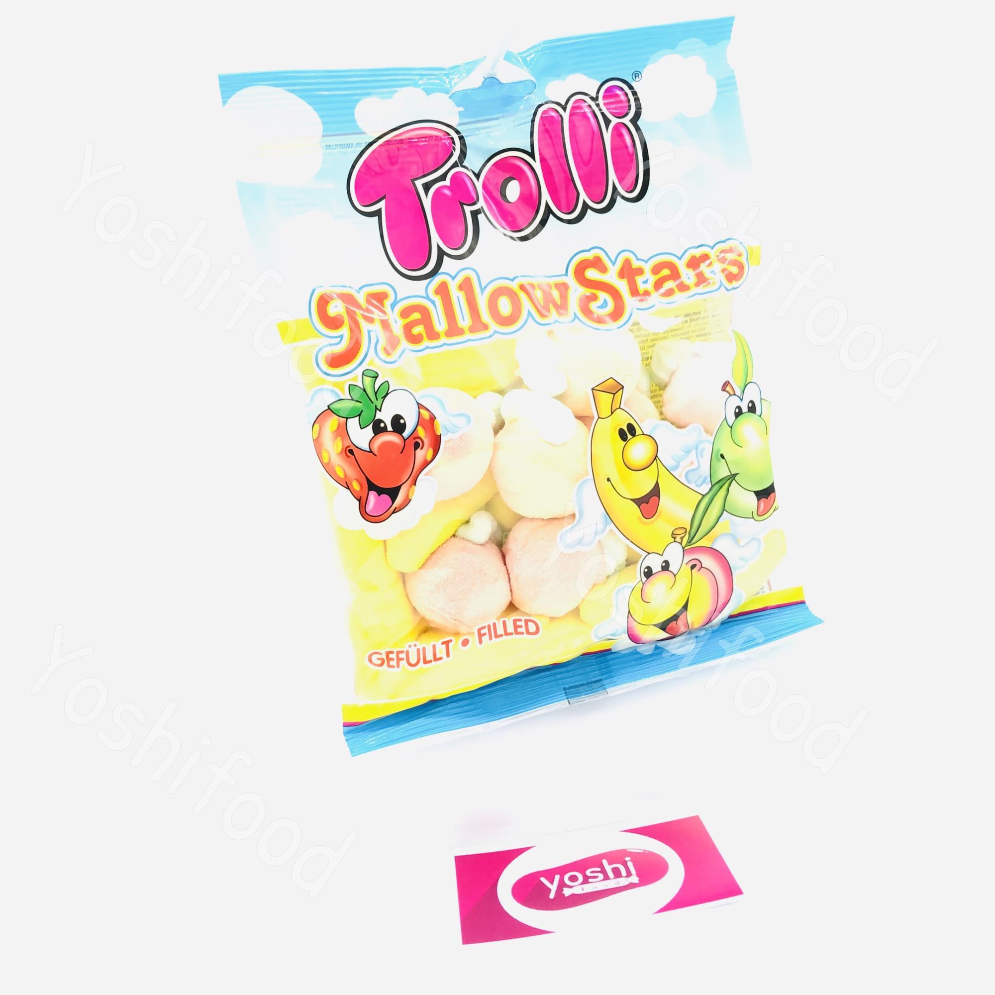 Kẹo Bông Siêu Mềm Trolli Mallow Stars 150gr - Đức