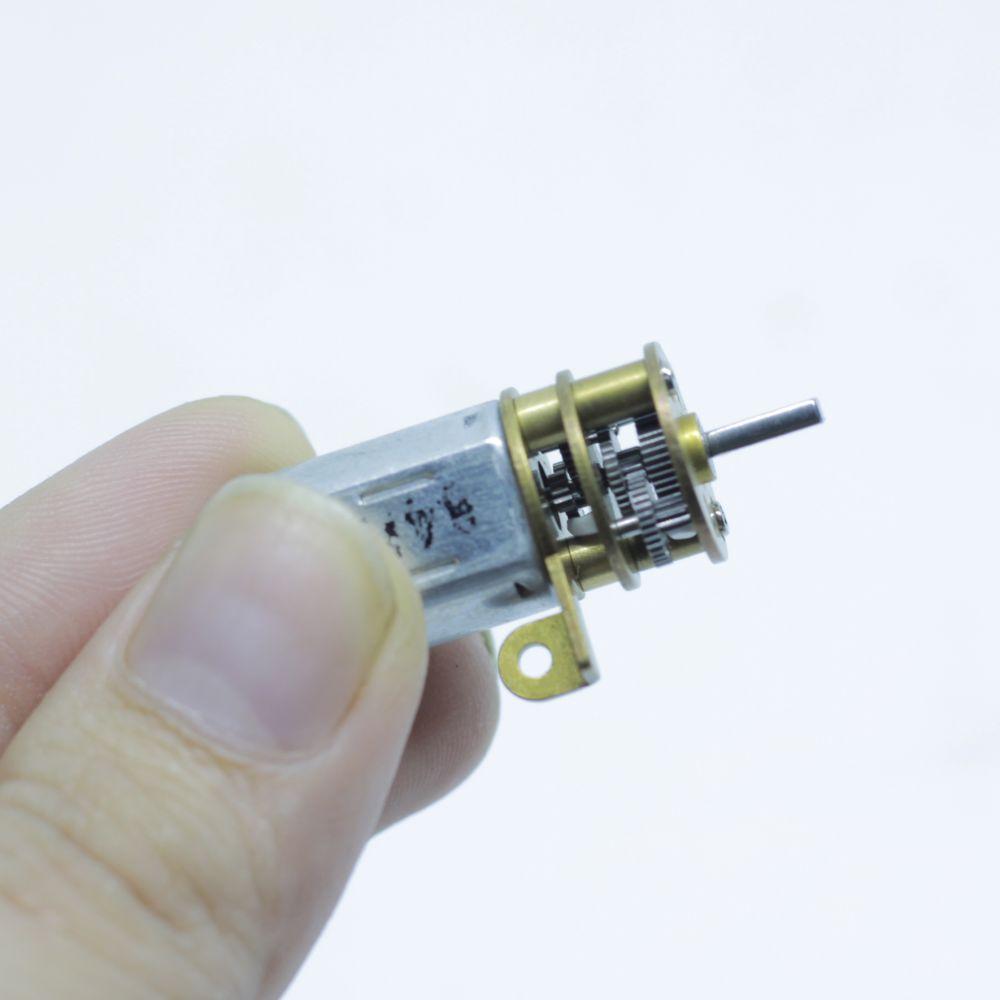 Động cơ giảm tốc N20 3mmD 6V 60rpm