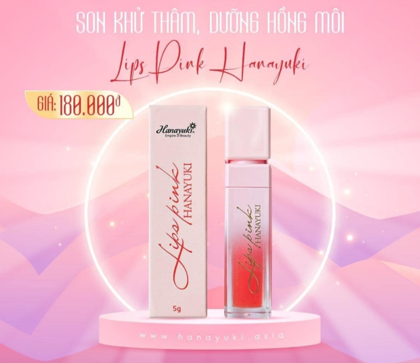 Son dưỡng có màu hanayuki