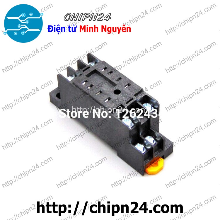 [1 cái] (H113) Đế Relay Kiếng 8 chân MY2N (MY2N-J PYF08A-E H3Y-2 MY2N-GS)