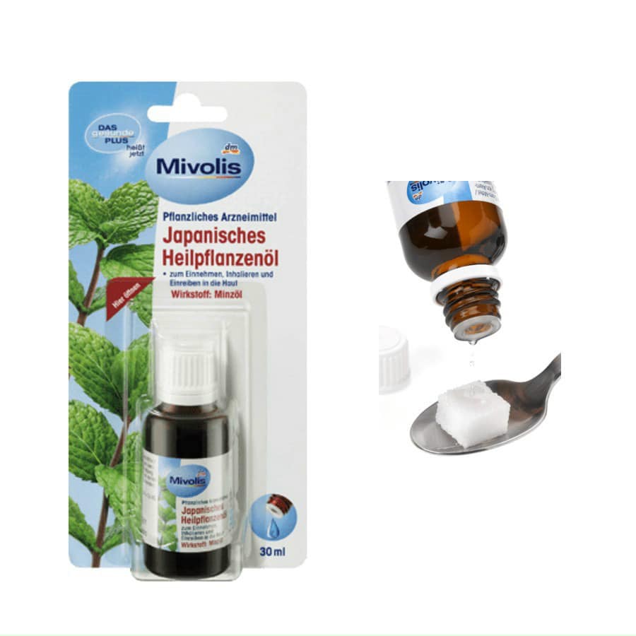 [ Hàng chuẩn Đức ] Tinh dầu bạc hà Mivolis đa công dụng 30ml