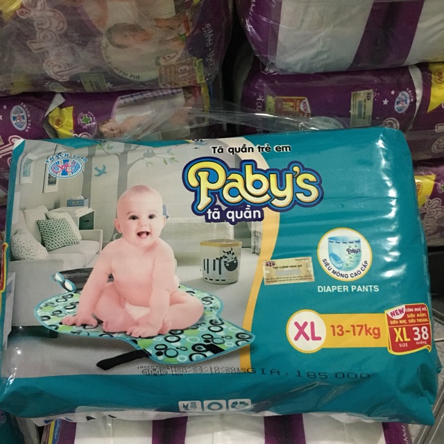 Tả quần Thạch Thảo Pabys XL38 miêng (13-17kg).
