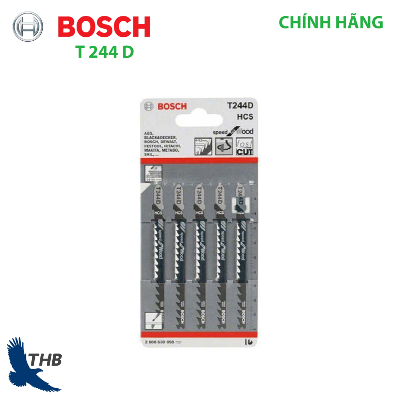 Lưỡi cưa lọng Bosch T 244 D 2608630058