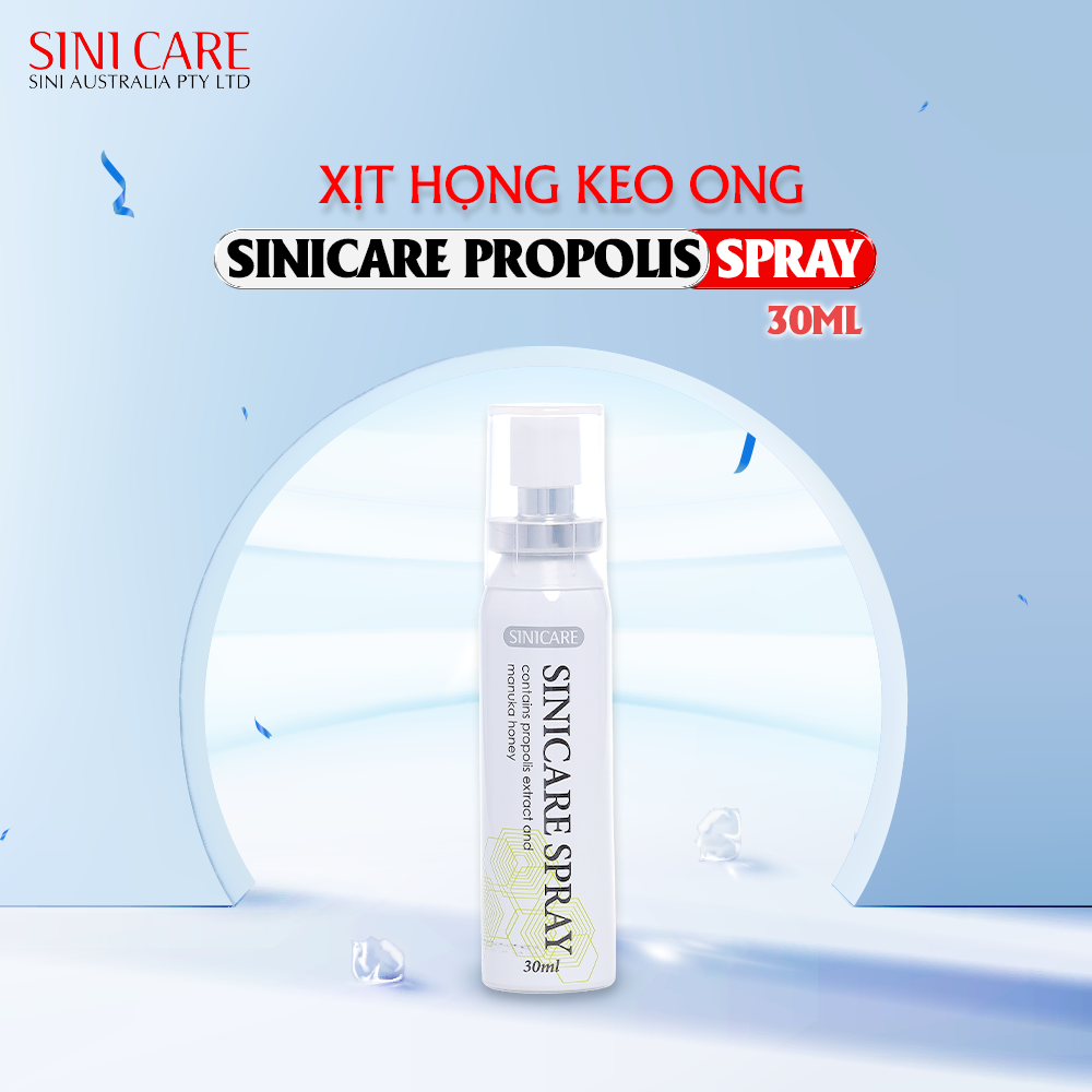 Xịt họng keo ong Sinicare Propolis Spray 30ml