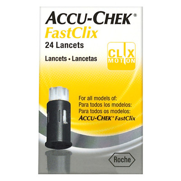 Nơi bán Kim Lấy Máu Accu-chek Fastclix lancet 24 ( Dùng cho bút lấy máu Accu chek Performa)