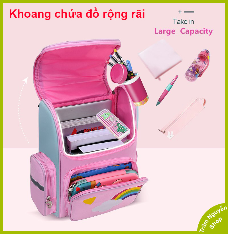 Balo Chống Gù Lưng Cho Các Bé Đến Trường