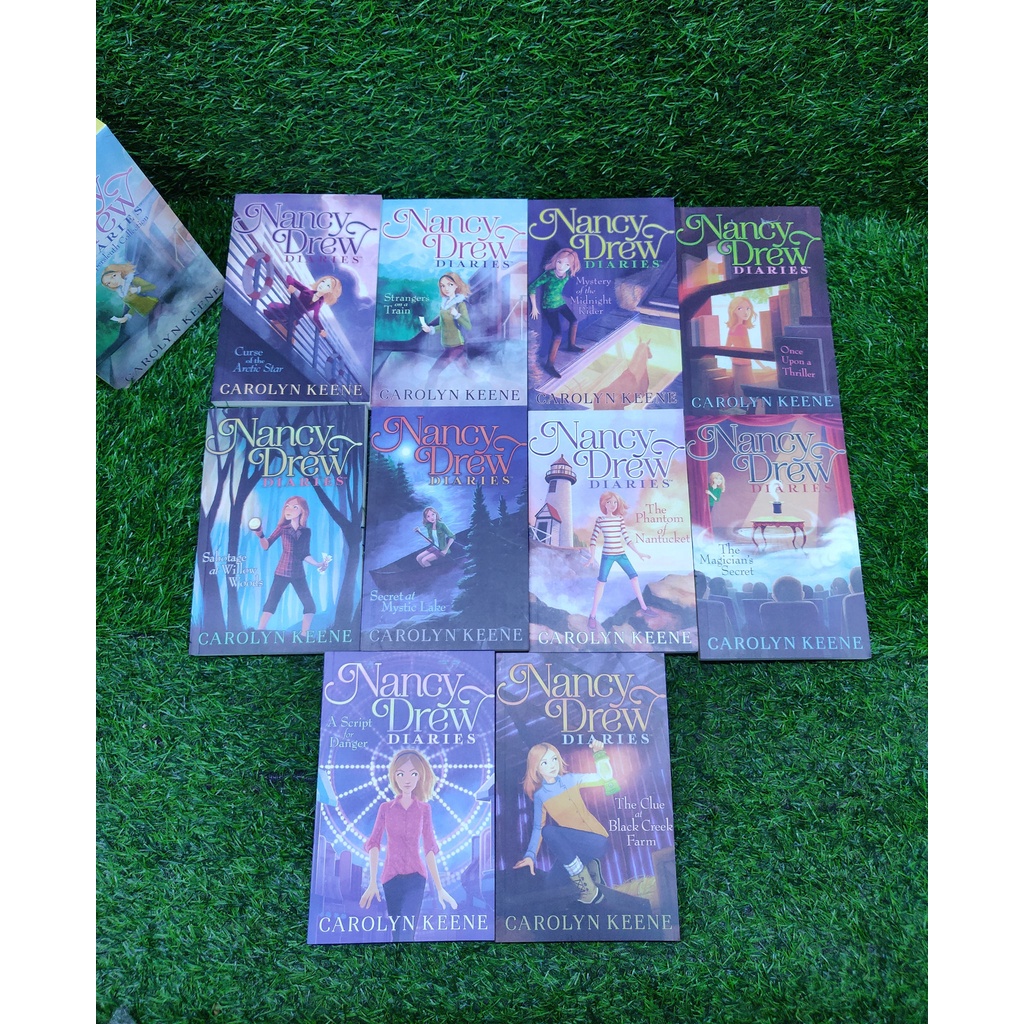 Bản in đen trắng 10c - No box - Nancy Drew Diaries Supersleuth Collection