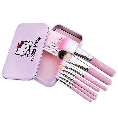 [HCM]Bộ cọ HELLO KITTY 7 món cao cấp