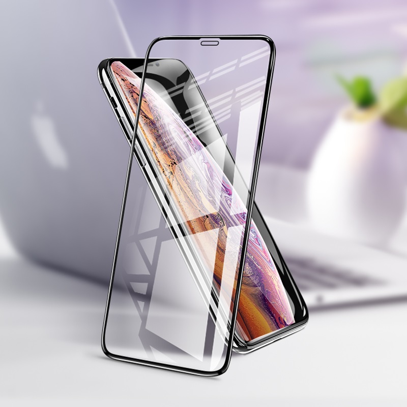 Kính cường lực full màn hình Hoco G5 dành cho các dòng iPhone từ 6 đến 15 Pro Max (Đen) - Nhất Tín Computer