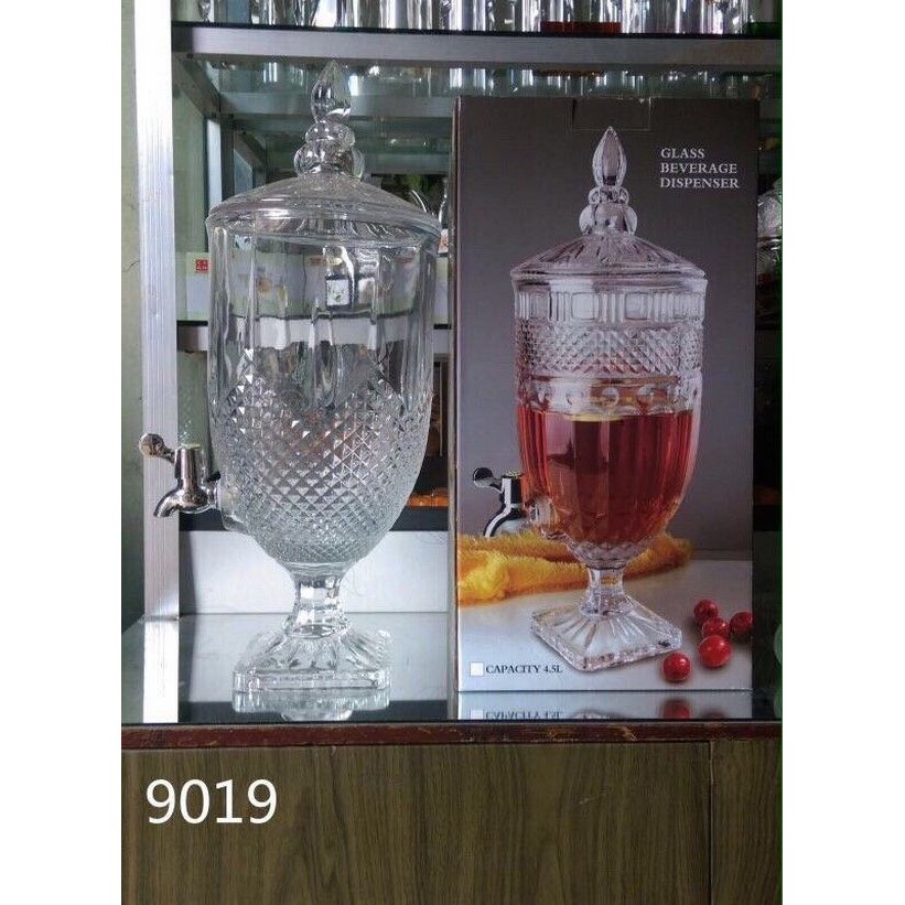 BÌNH THỦY TINH CAO CẤP CÓ VÒI 3 LÍT