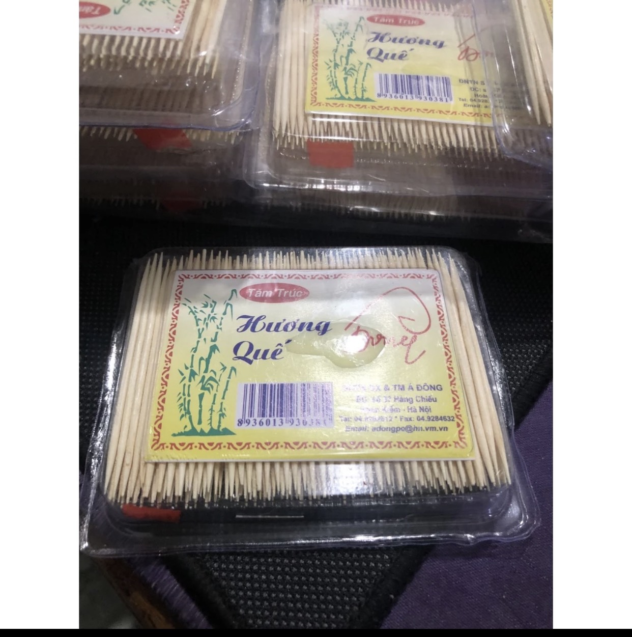 Bịch 10 Hộp Tăm Nhọn Xỉa Răng