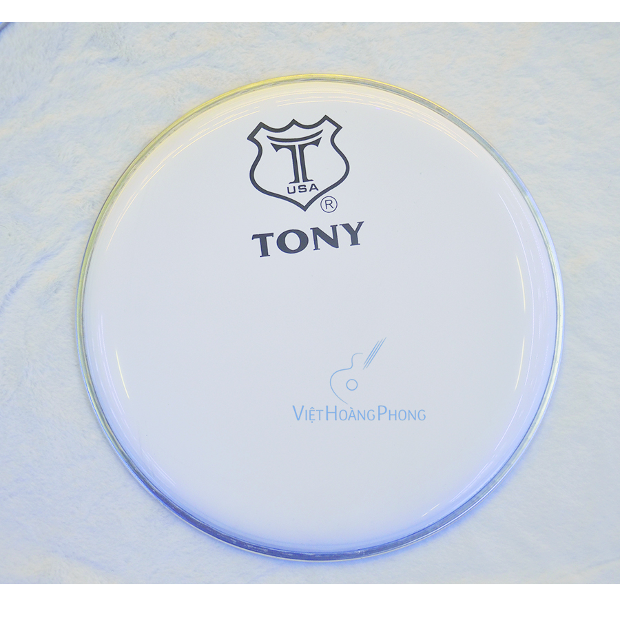 Mặt trống Jazz màu trắng sữa 10 inch thương hiệu TONY - USA - Việt Hoàng