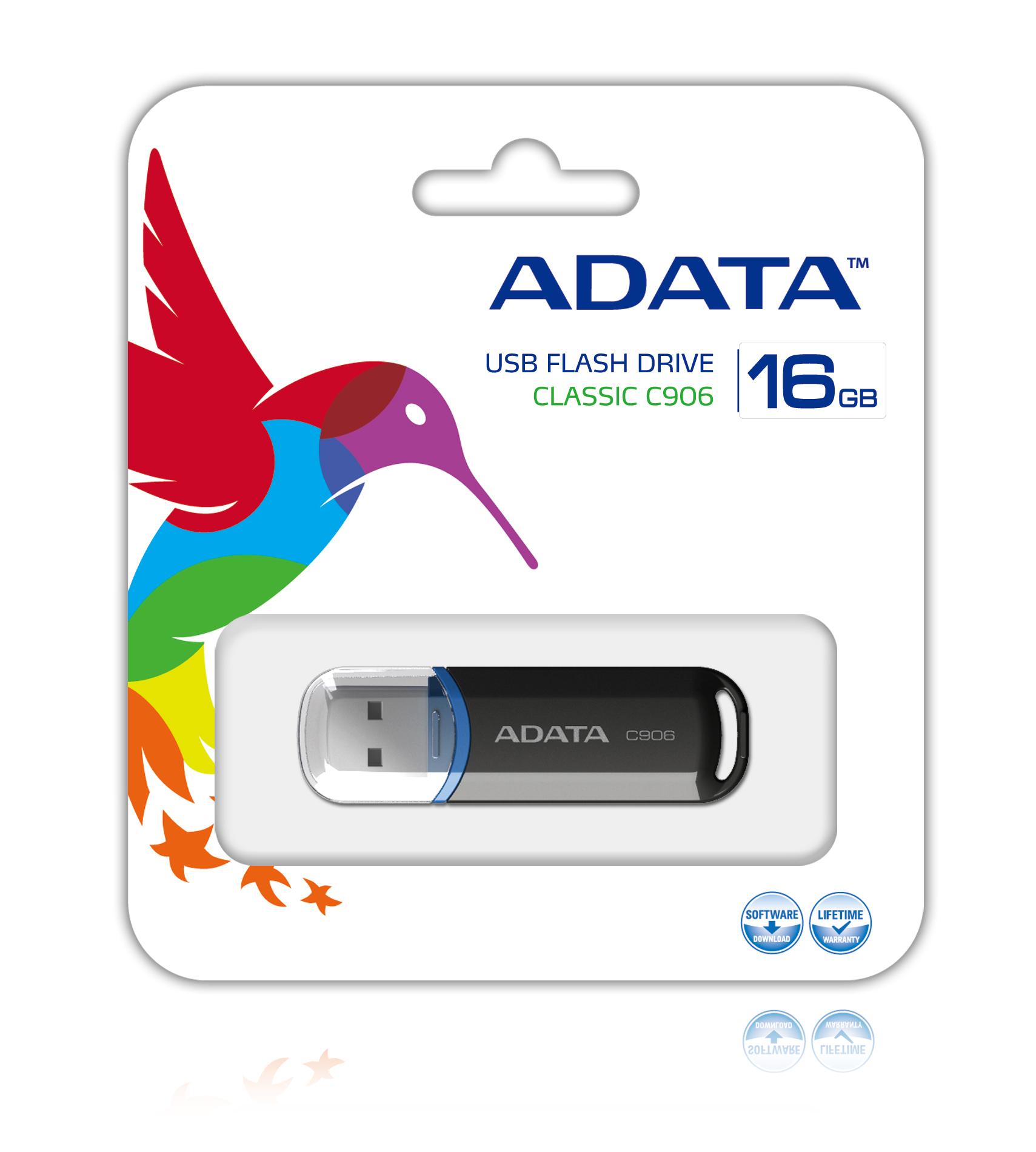 USB ADATA C906 16GB (đen)