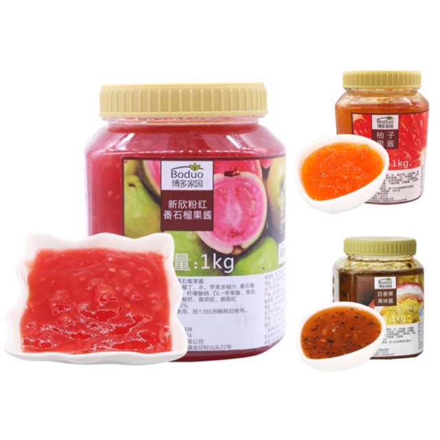 Sốt ổi hồng Boduo 1kg