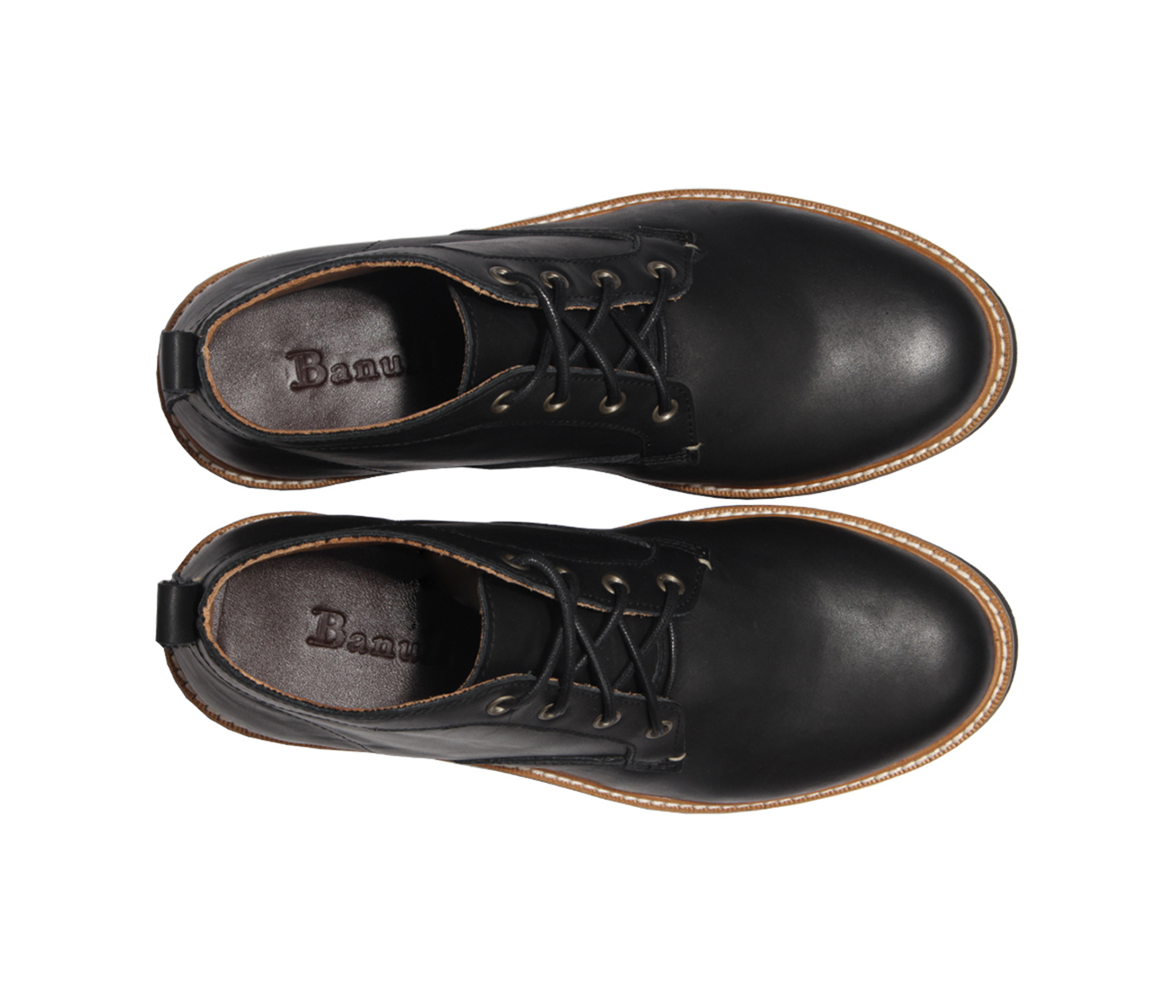 Giày Bốt Nam Banuli Da Bê Italian Chuckka Boots  B3CK1 (Da Itali Mềm Dẻo, Đế Kháng Trượt, Bảo Hành Trọn Đời)