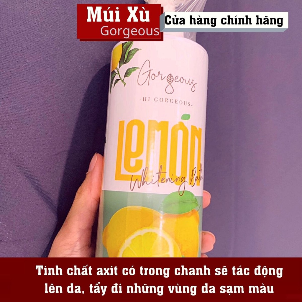 Sữa Tắm Chanh Múi Xù The Gorgeous