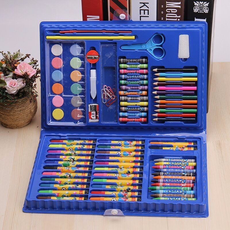 1 Hộp bút chì màu 86 món(mới)