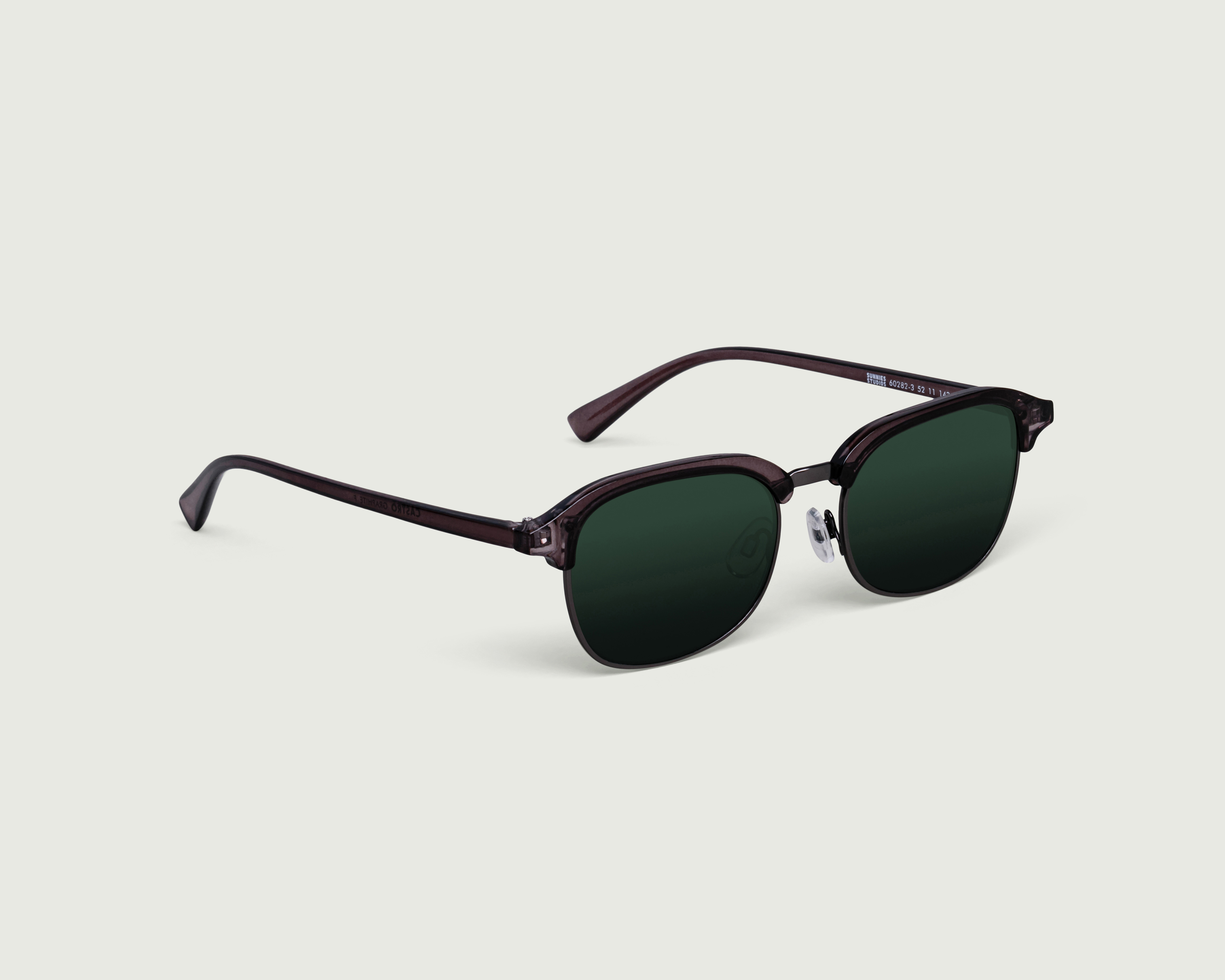 SUNNIES STUDIOS - Kính Mát Gọng Browline Castro Graphite F - 60282-3-3