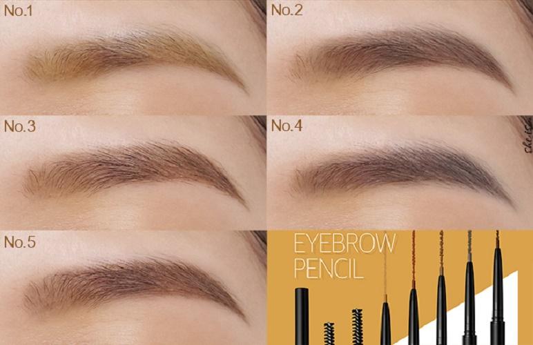 Chì kẻ mày siêu mảnh J.Mue Slim Eyebrow Pencil