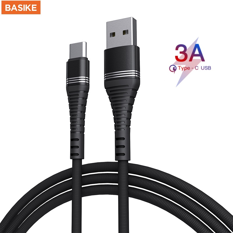 Cáp sạc Type-C 1M 3A sạc nhanh cho Samsung Huawei