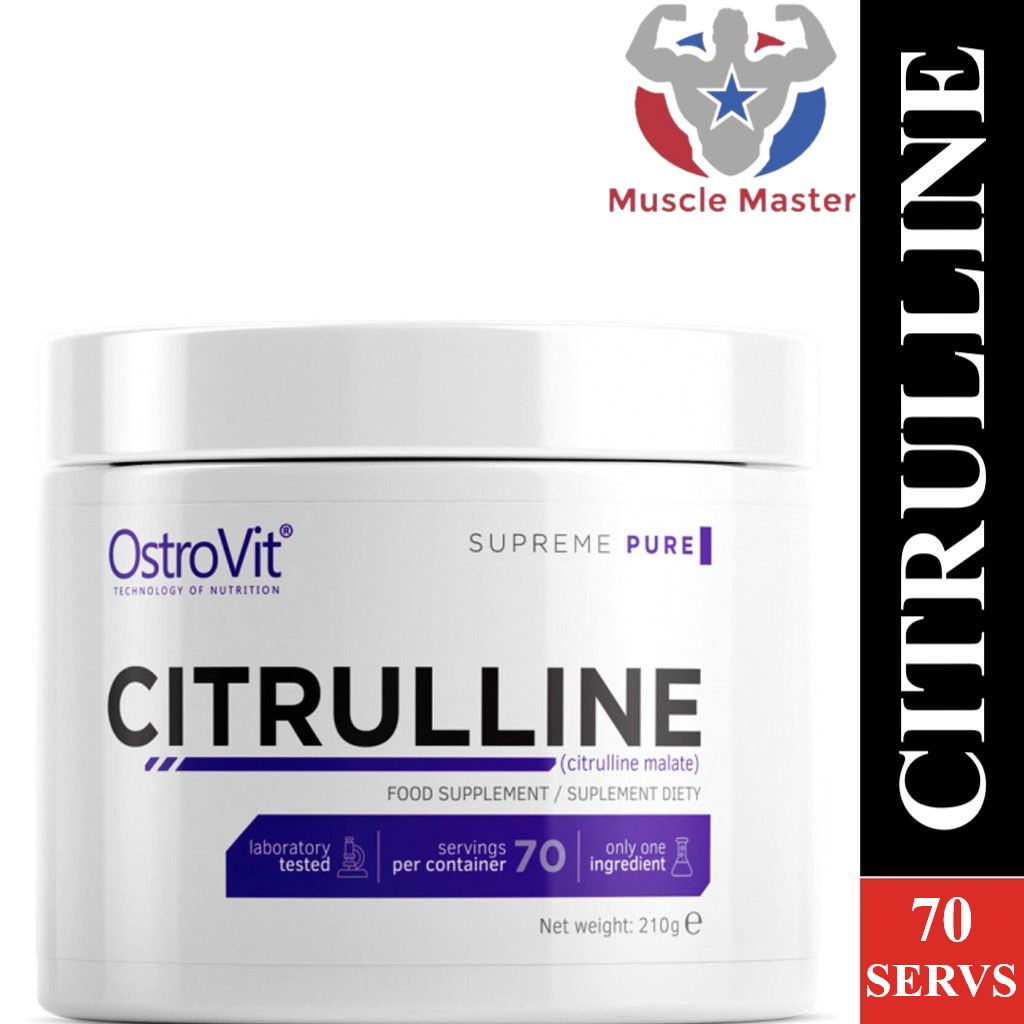 [HCM]Thực Phẩm Bổ Sung Ostrovit Citrulline Malate 210g