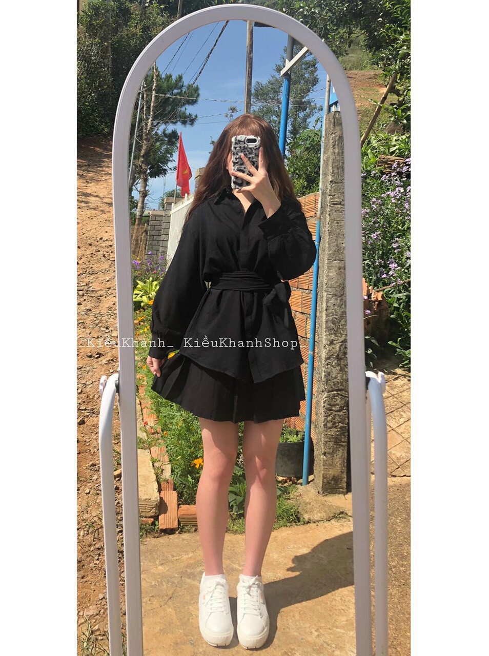 Set váy đũi cột eo cho cô nàng sang chảnh