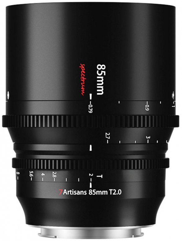 Ống kính 7Artisans 85mm T2.0 - Dòng Cine Lens dành cho Ngàm L