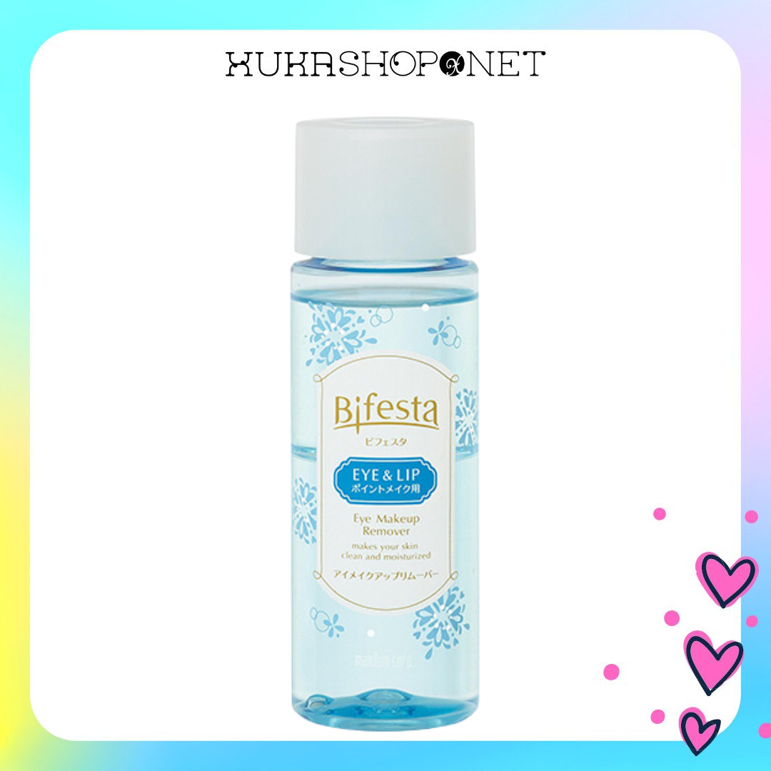 Nước tẩy trang mắt môi bifesta eye & lip makeup remover 145ml