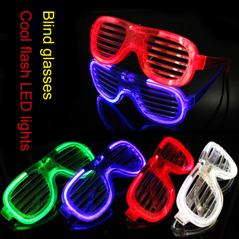 Blind Led Glowing Glasses Prom Kính huỳnh quang Ánh sáng lạnh Ktv Bar Sự kiện cung cấp FAVOURIE