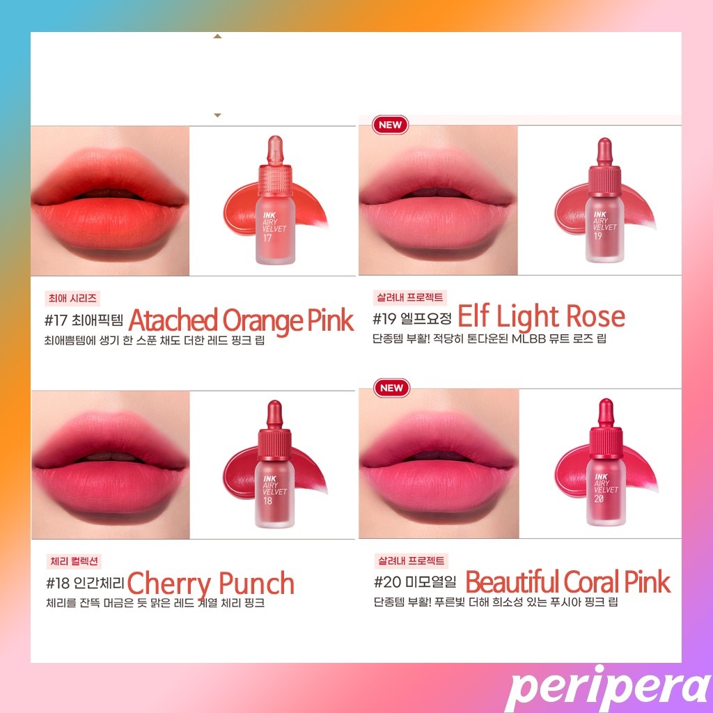 Son kem Ink Airy Velvet Tint 2019