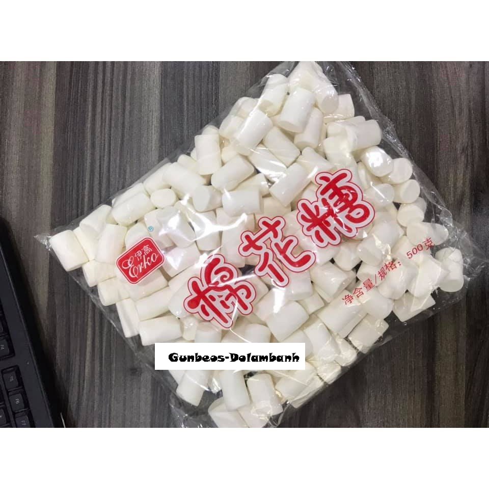Kẹo marshmallow trắng Erko 500g