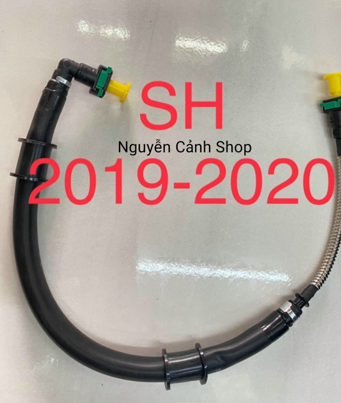 ống xăng inox chống chuột cắn, xe SH mode - SH VN - Vision 2015 - NVX - NOVO 5 - JANUS