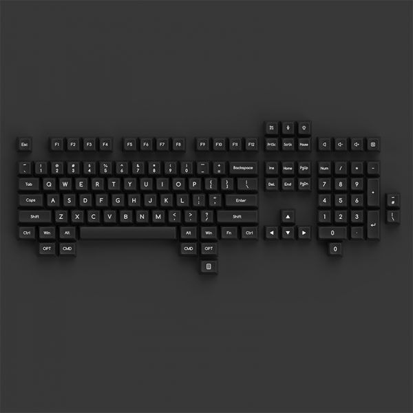 Bộ keycap AKKO Black on White I Black Gold I Ocean Star I White on Black  (ABS Double-Shot/ SAL profile/ 195 nút)