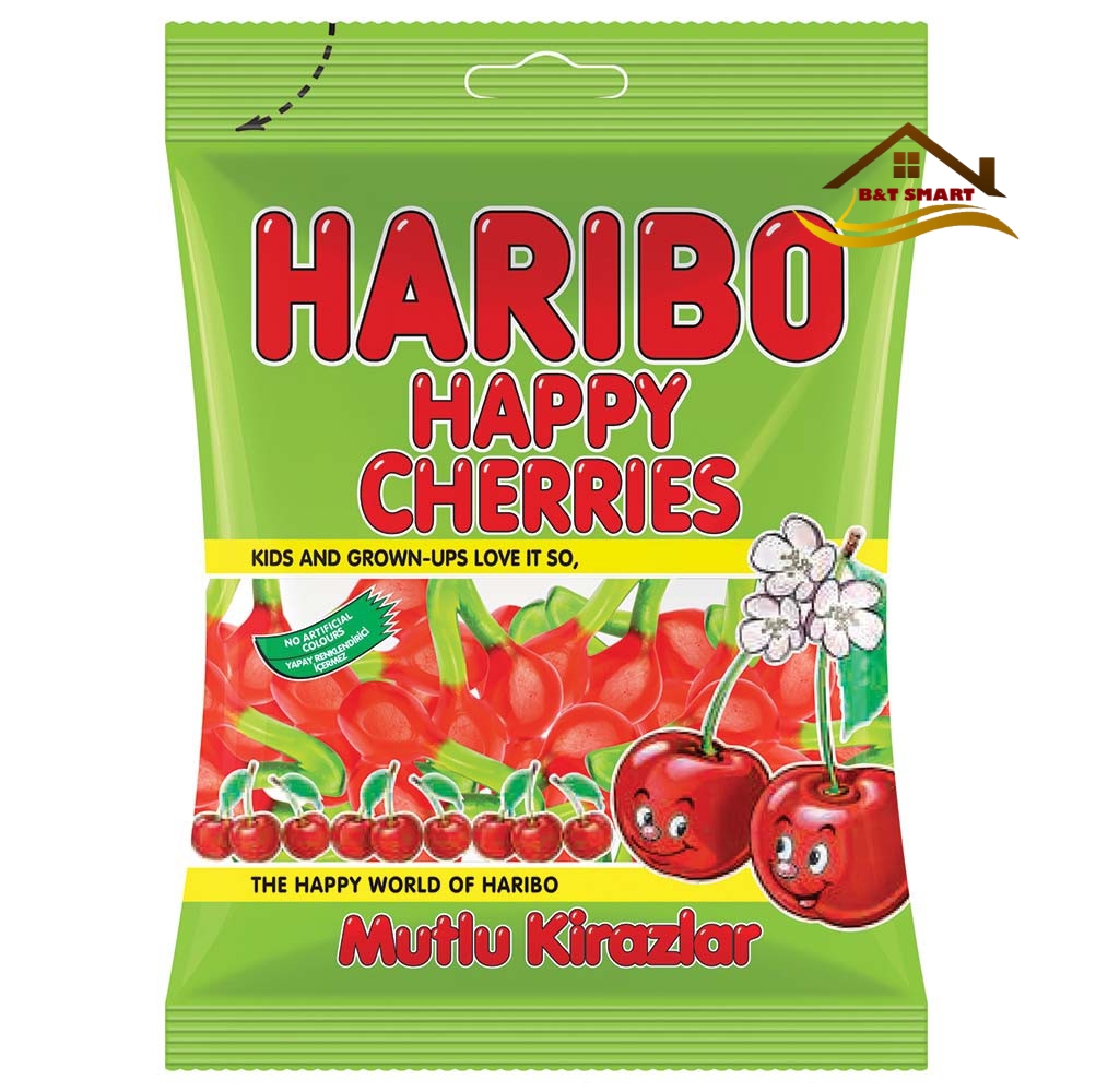Kẹo dẻo Haribo ( nhiều vị ) của Đức 80g