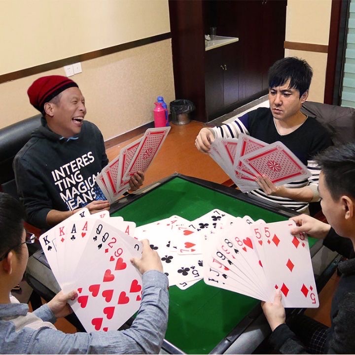 Bộ bài Tây poker tú lơ khơ siêu to khổng lồ cỡ A4