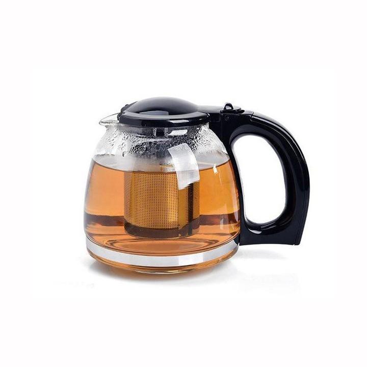 Bình pha trà, cà phê thủy tinh có lưới lọc inox cao cấp