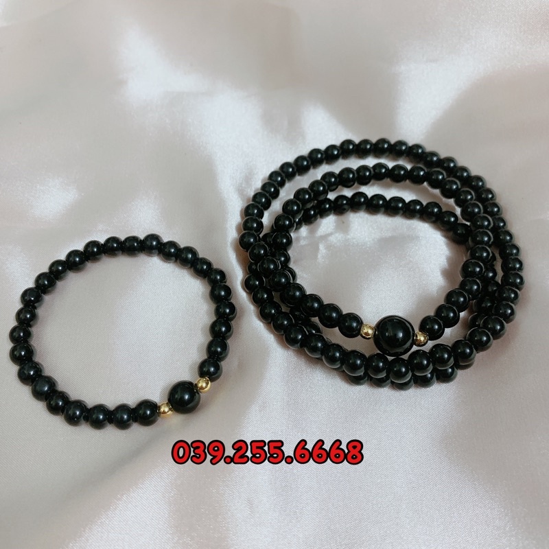 [ Ảnh Thật ] Chuỗi vòng đá 108 hạt tặng kèm hộp đựng cao cấp