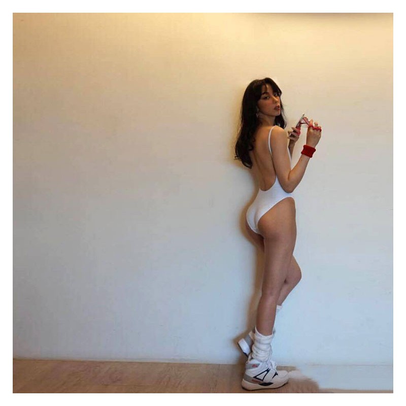 (SẴN) Bodysuit hở lưng sexy