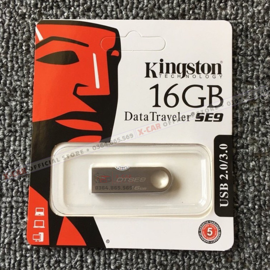 USB Kingston 16G và 32G Cao Cấp - BH 5 Năm
